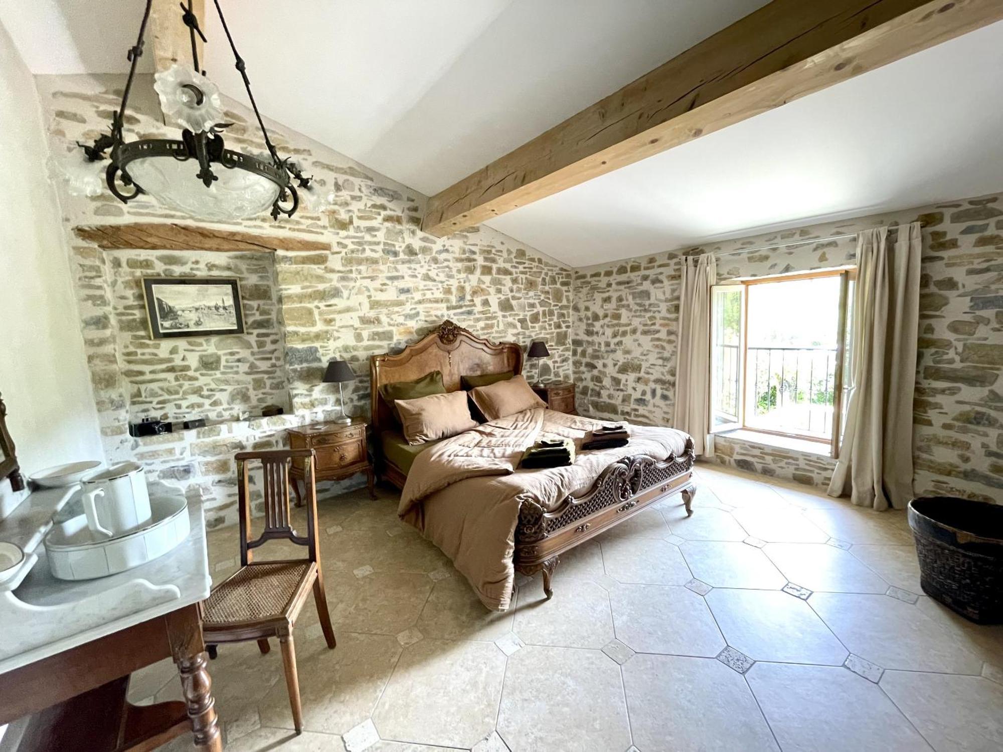 Le Domaine De La Tuilerie - Gite De Charme En Bord De Riviere Avec Piscine Servies-en-Val Quarto foto