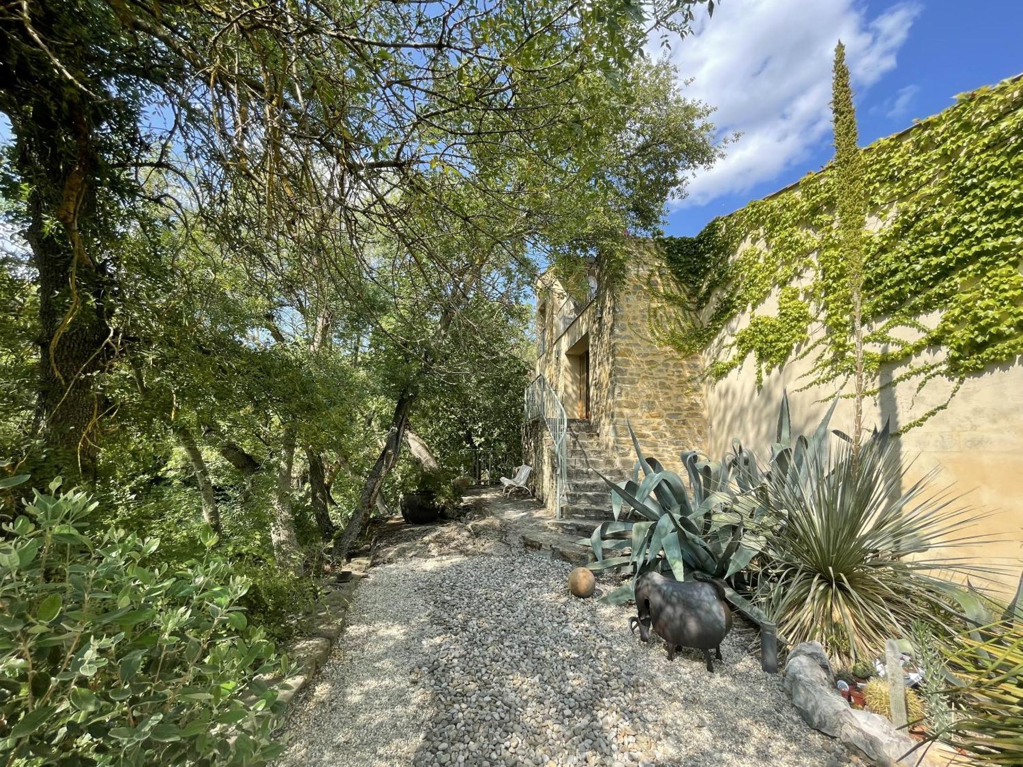 Le Domaine De La Tuilerie - Gite De Charme En Bord De Riviere Avec Piscine Servies-en-Val Exterior foto